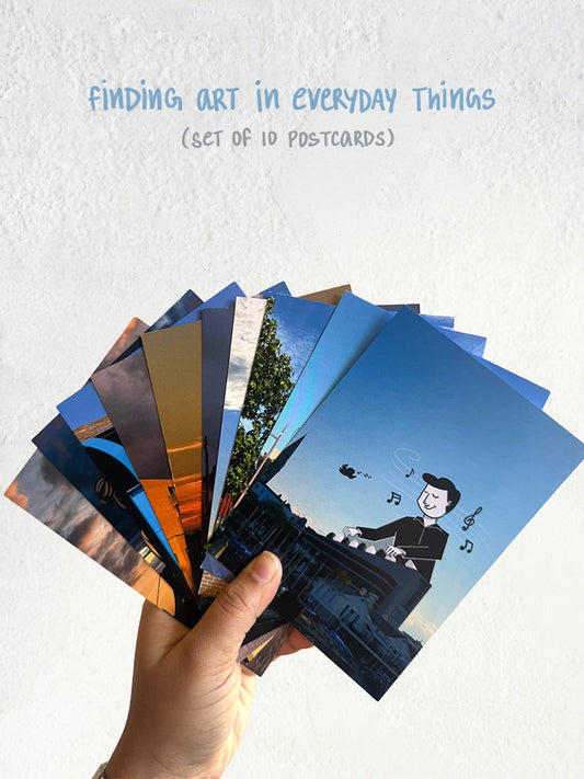 Finding Art in Everyday Life – Postcard Collection (Set of 10)